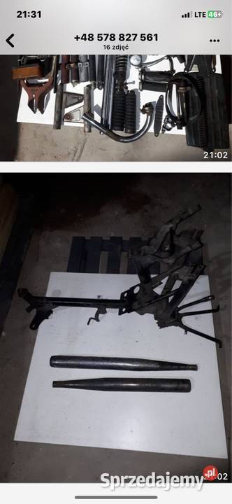 Zundapp ze40 i części zs25 Motocykle na części Konin