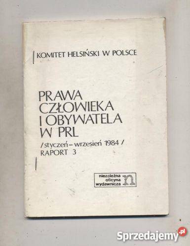 Prawa człowieka i obywatela w PRL Szczecin