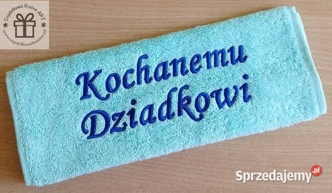 Prezent Dziadków dzień Babci Dziadka ręcznik z Toruń