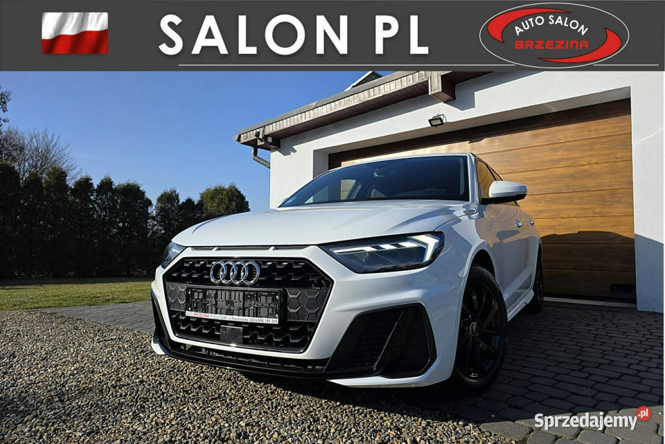 Audi A1 Sportback serwis ASO SLine GB 2019 bluetooth