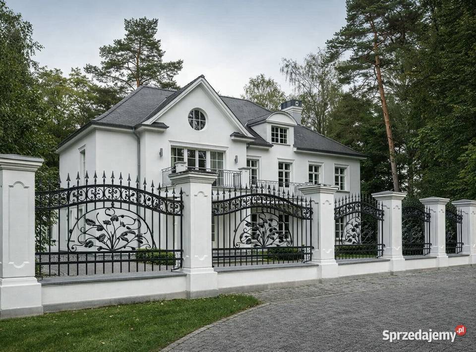 Ogrodzenia Dworkowe Słupki Boniowane Pałacowe Sopot