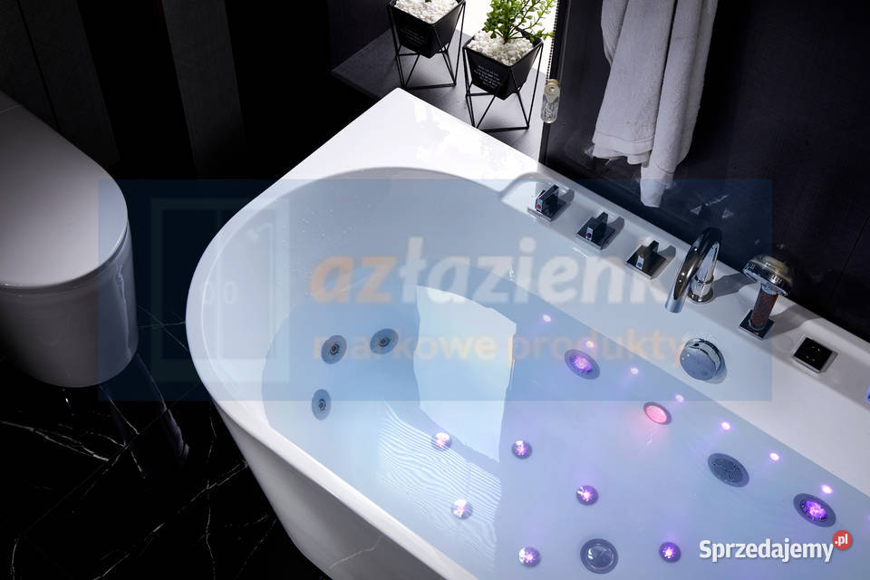 Wanna z hydromasażem LS4450 150cmx75cmx58 Grabówka