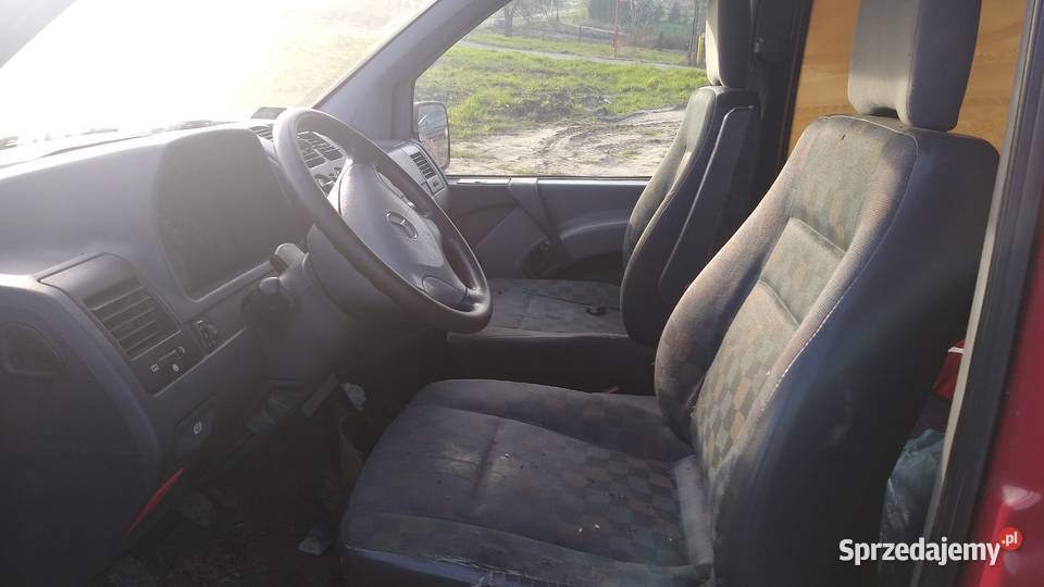 Mercedes Vito 23 benzynagaz uszkodzony