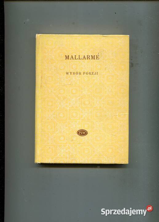 Wybór poezji Mallarme Książki i Podręczniki Szczecin