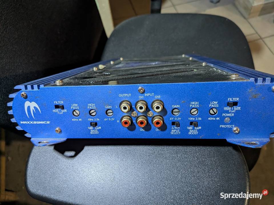 Wzmacniacz do auta Crunch drive v4300 1200Watts Wieprzyce