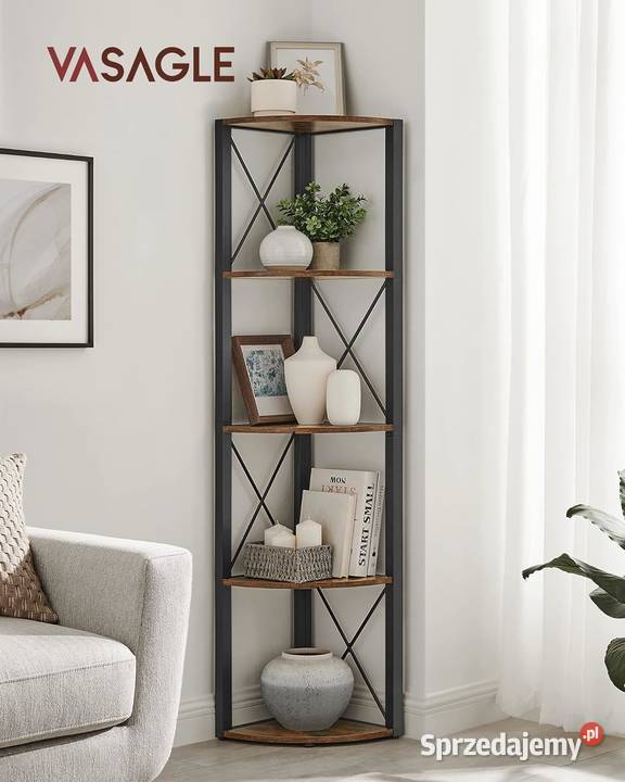 Regał 5poziomowy narożny LOFT Czeladź sprzedam