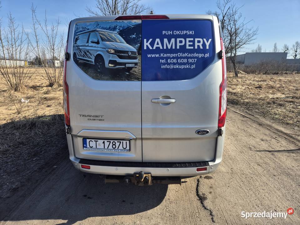 Ford Transit Custom MCA 20 EcoBlue 130 M6 nieuszkodzony Toruń