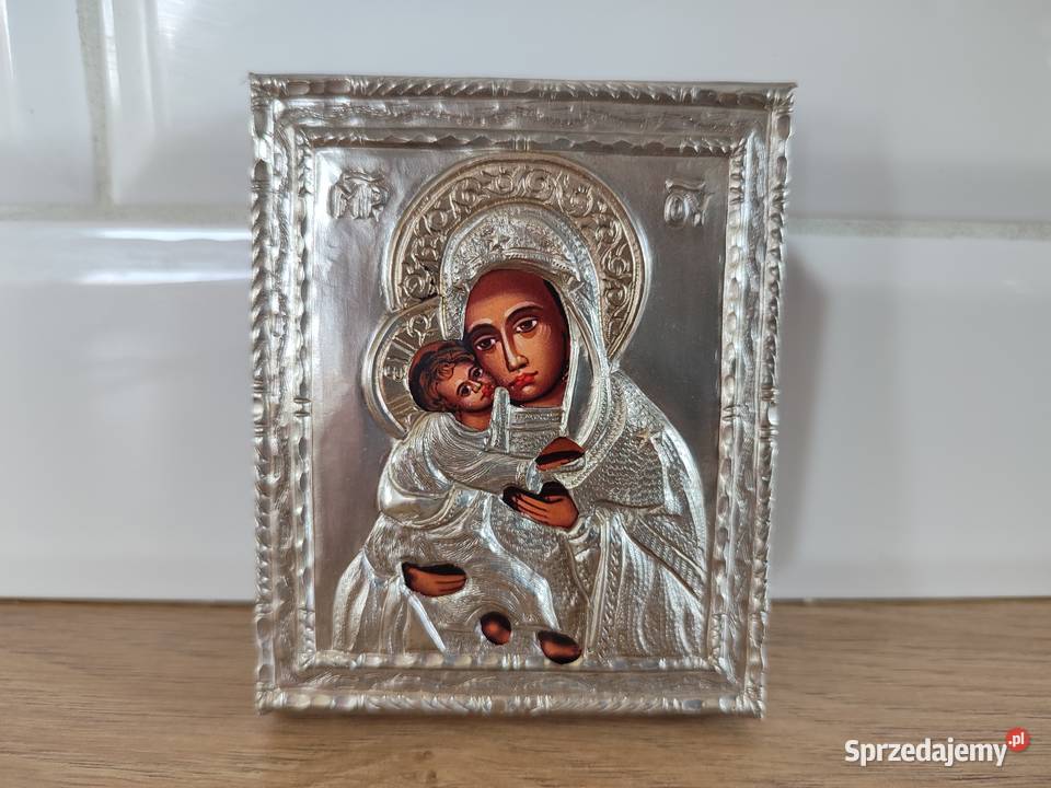 Piękna ikona Matki Boskiej Miłującej Łódź