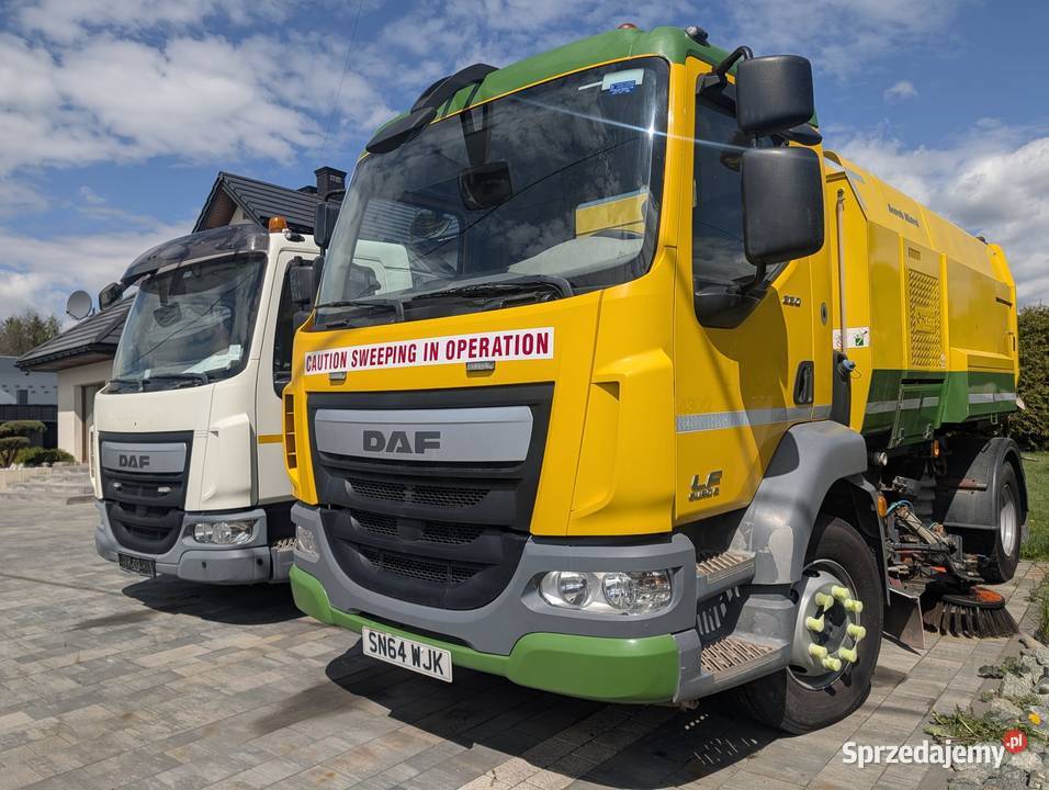Zamiatarka uliczna DAF LF 55 220 SCARAB MISTRAL Napęd 2 lub więcej osi