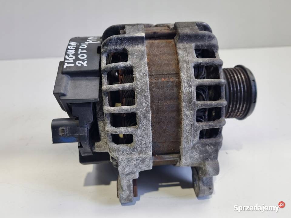 ALTERNATOR VW Tiguan 20 TDI bosch 03L903024F Układ elektryczny silnika Chełm