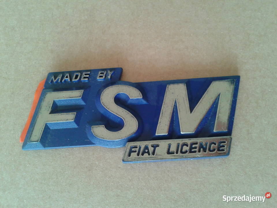 Emblemat Fiat 126 pnowy Gostynin