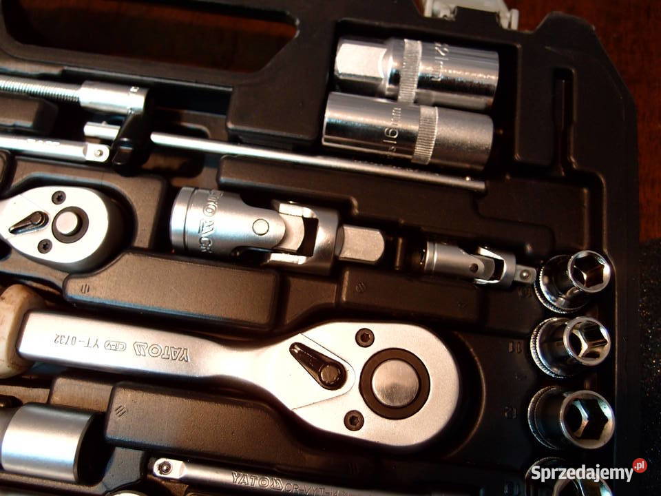 profesjonalny zestaw kluczy YATO YT12681 nasadki Łódź