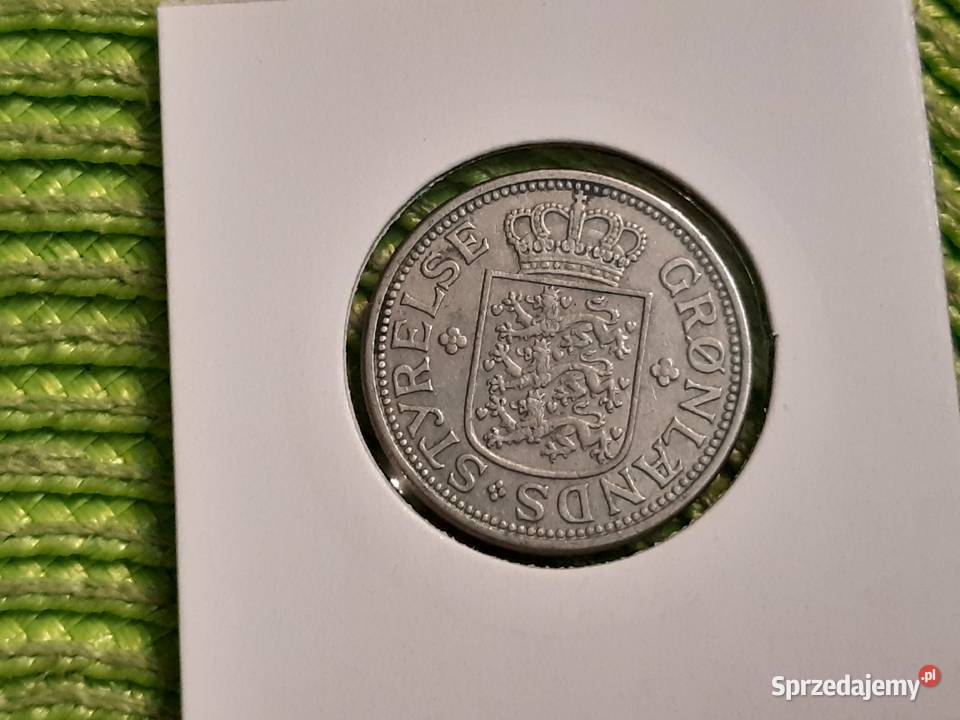 moneta Grenlandii z 1926r Łomża