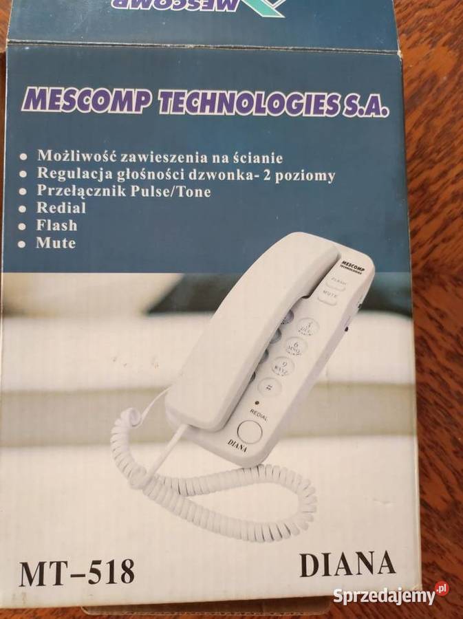 Telefon stacjonarny z słuchawką DIANA dowolny Pozostałe świętokrzyskie Kielce