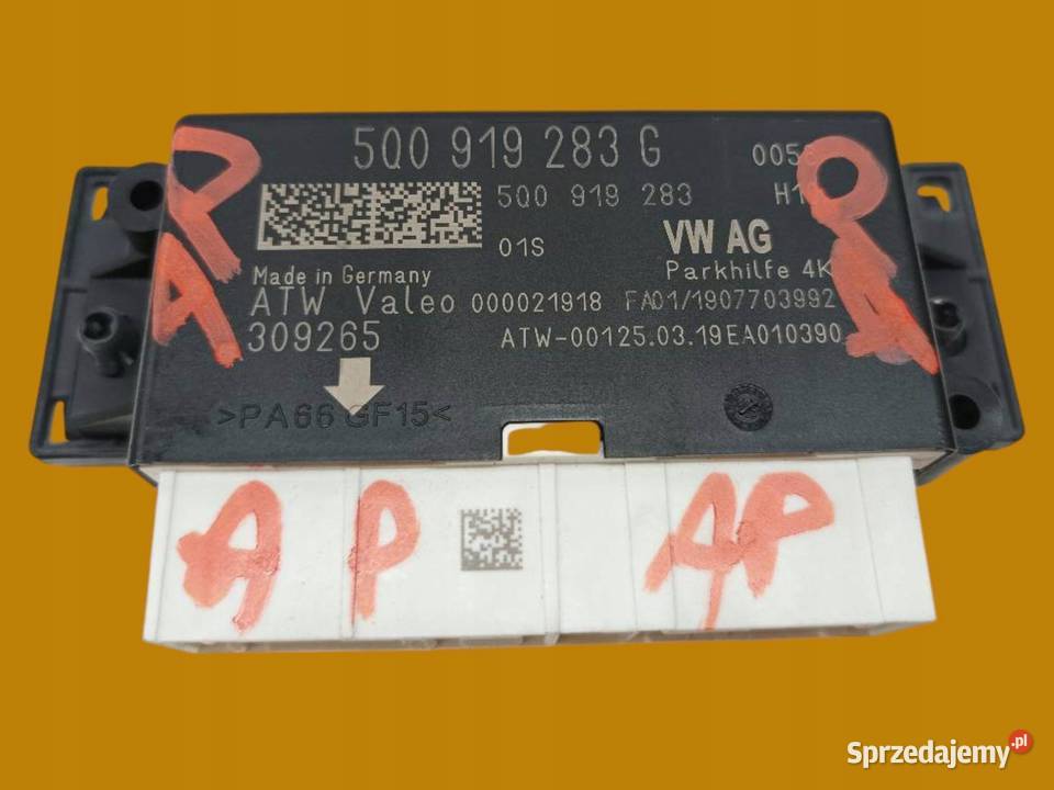 MODUŁ PDC PARKTRONIK 5Q0919283G Skoda Kamiq I osobowe Komputery