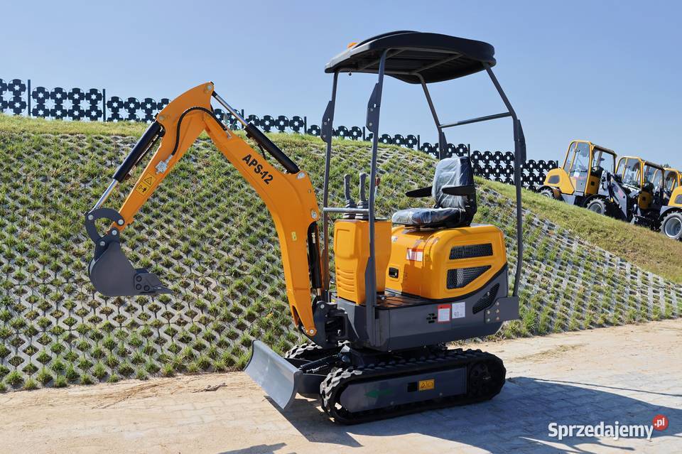 Minikoparka APS KME12 1 tona NOWA 2025 ramię dolnośląskie Legnica