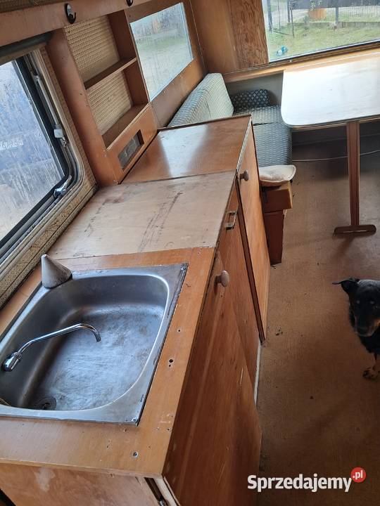 Przyczepa kempingowa 5 metrowa budowa działka Rok produkcji 1996 pomorskie Starogard Gdański