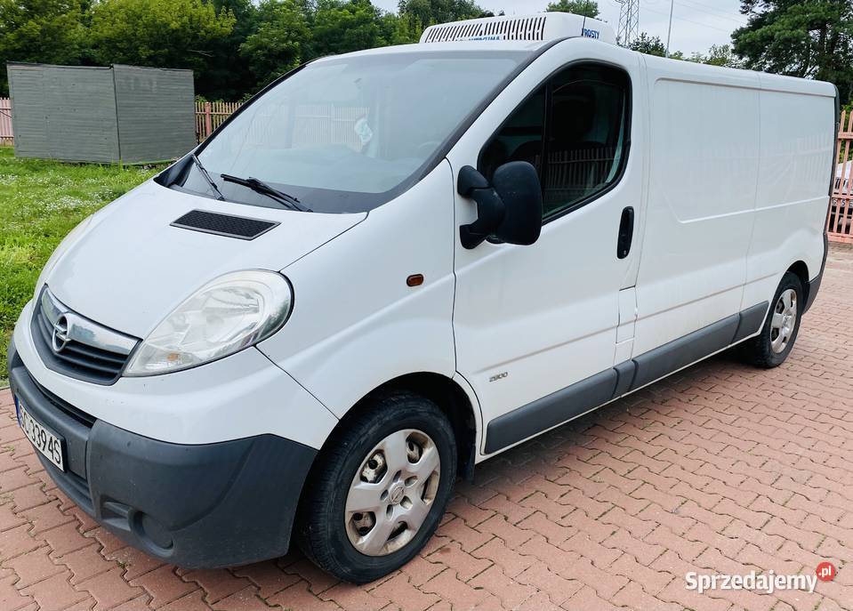 Opel Vivaro Chłodnia 2012 r Sprowadzony z manualna Warszawa