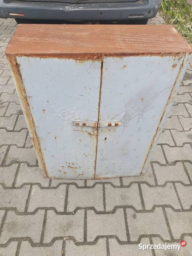 SkrzynkaSzafa narzędziowa PRL Krzyżanowice