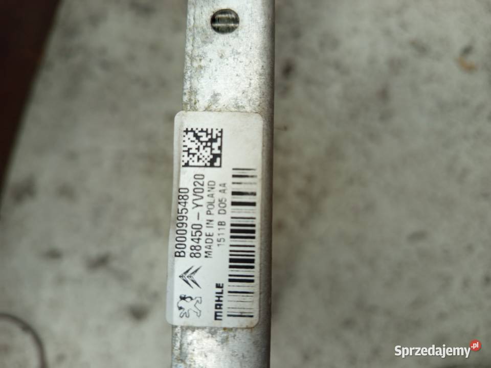 Chłodnica klimatyzacji toyota Aygo 10 22 podkarpackie Rzeszów