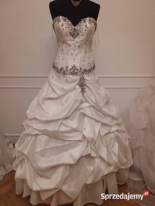 Sprzedam suknię ślubną rozmiar 3640 podlaskie Białystok