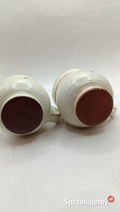 Dwa ceramiczne kubki na kawę Bewleys Zamość