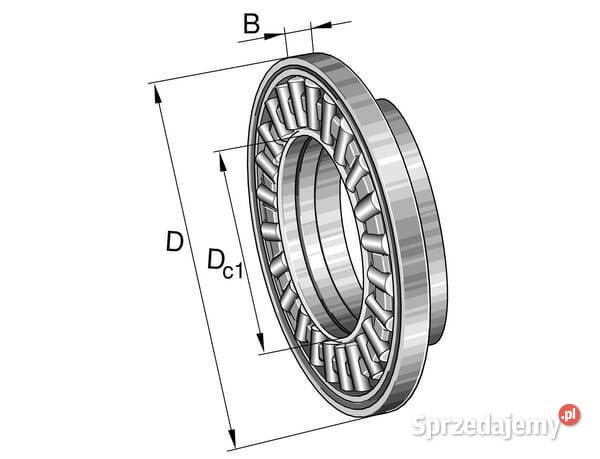 Łożysko igiełkowe oporowe AXW35 sprzedam