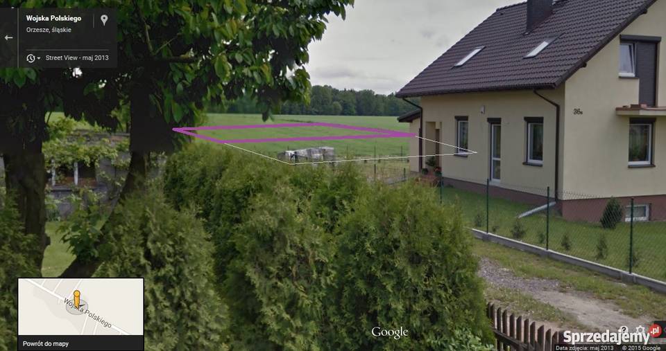 Działka 1000m Orzesze piękna i spokojna okolica 27m Orzesze