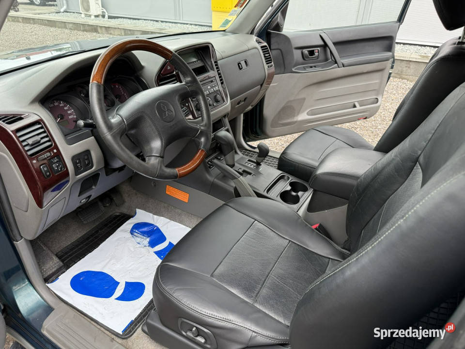 Mitsubishi Pajero Śliczne 4x4 Klima Skóra Super lakier metallic Opoczno