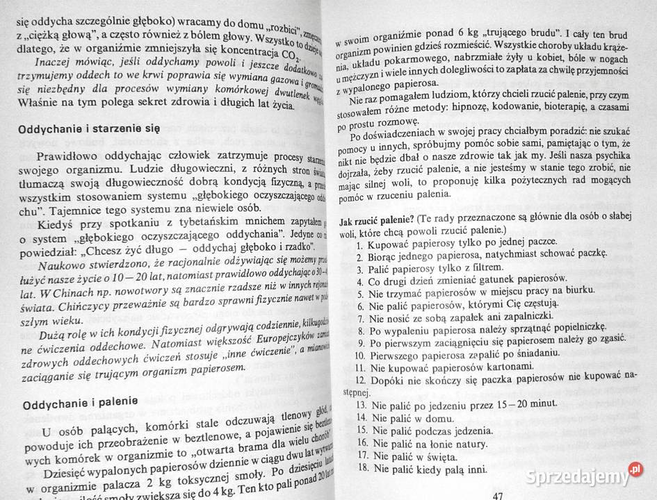 żyć długo i zdrowo Michał Tombak Rok wydania 2003 Pozostałe Książki i Podręczniki lubelskie