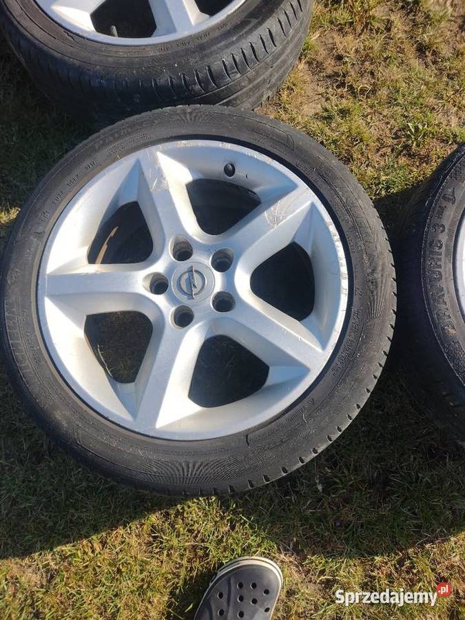 Alufelgi 17 opel komplet małopolskie Pogórska Wola sprzedam
