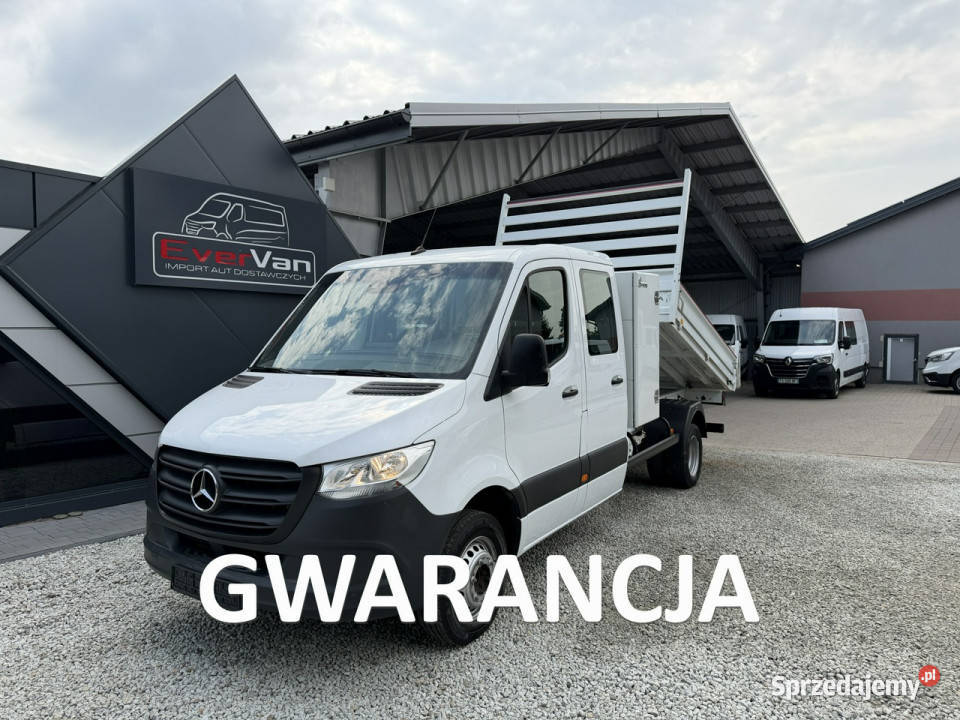 Mercedes Sprinter wywrotka brygadówka 516 CDI 43 czujnik parkowania Warszawa