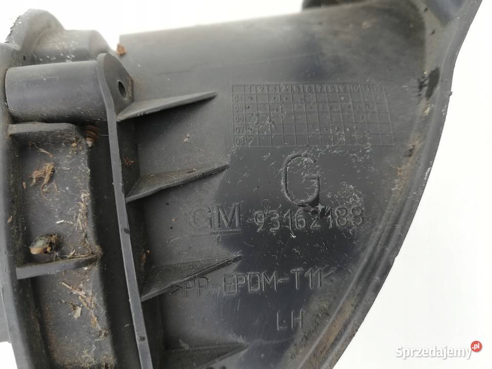 OPEL TIGRA B KRATKA HALOGENU LEWA osobowe Nowy Tomyśl sprzedam