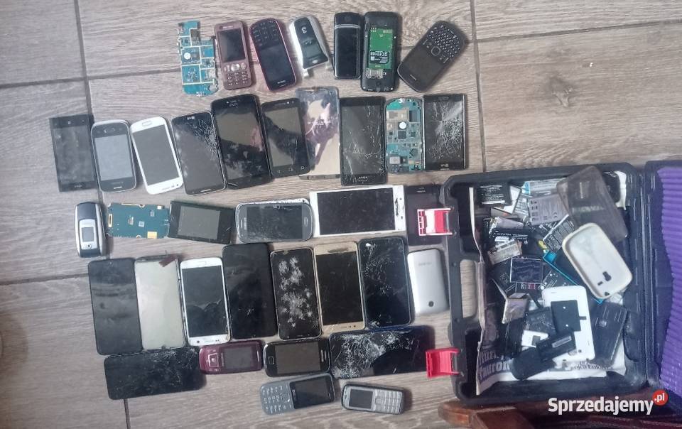 Uszkodzone telefony