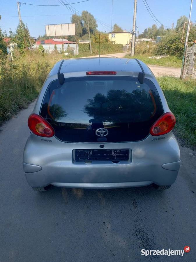 Toyota Aygo 10 B 2007r Sprowadzona Elbląg sprzedam