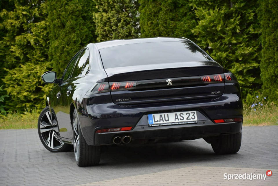 Peugeot 508 LIFT GTLine Full Led Radar ACC Focal 180032km 508 Ostrów Mazowiecka