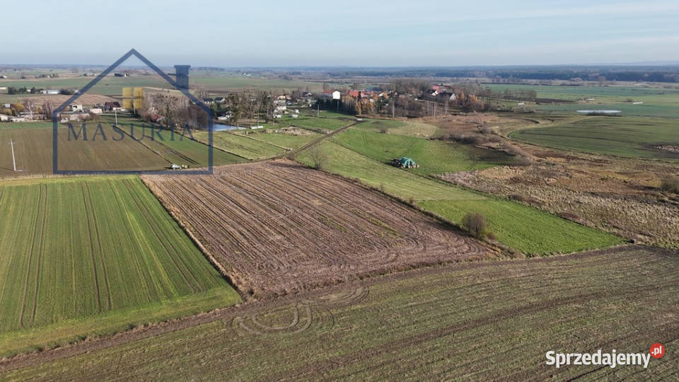 Urokliwa działka w miejscowości Gromoty Sprzedaż sprzedam