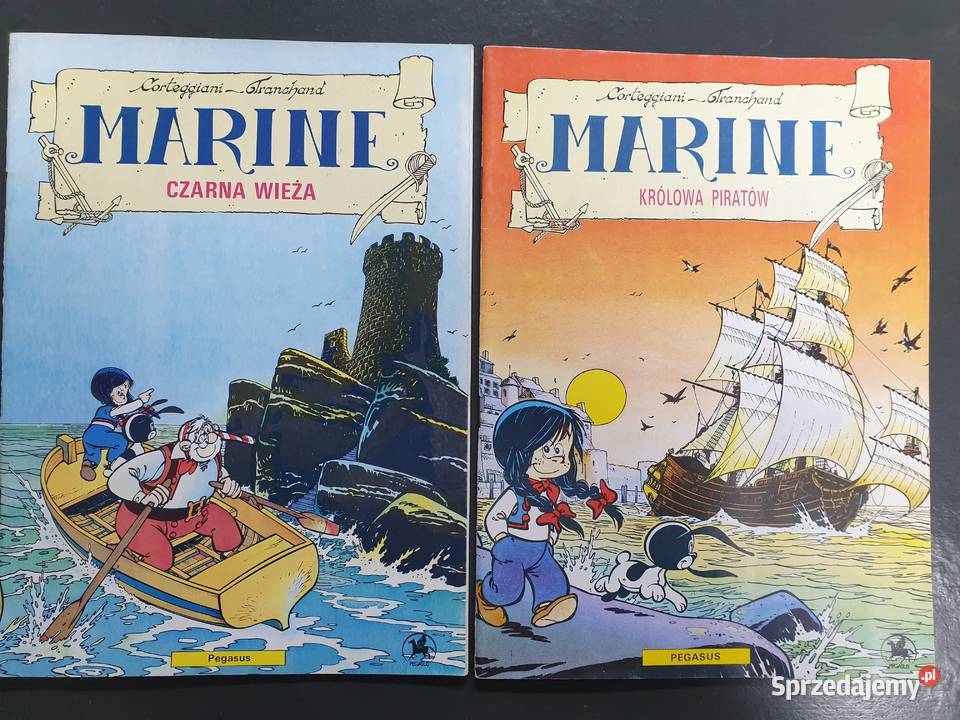 Marine Czarna Wieża Królowa Piratów komiksy dla dzieci sprzedam