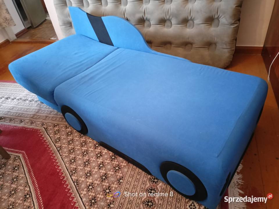 Łóżko dziecięce sofa autko prawe Sofy i kanapy