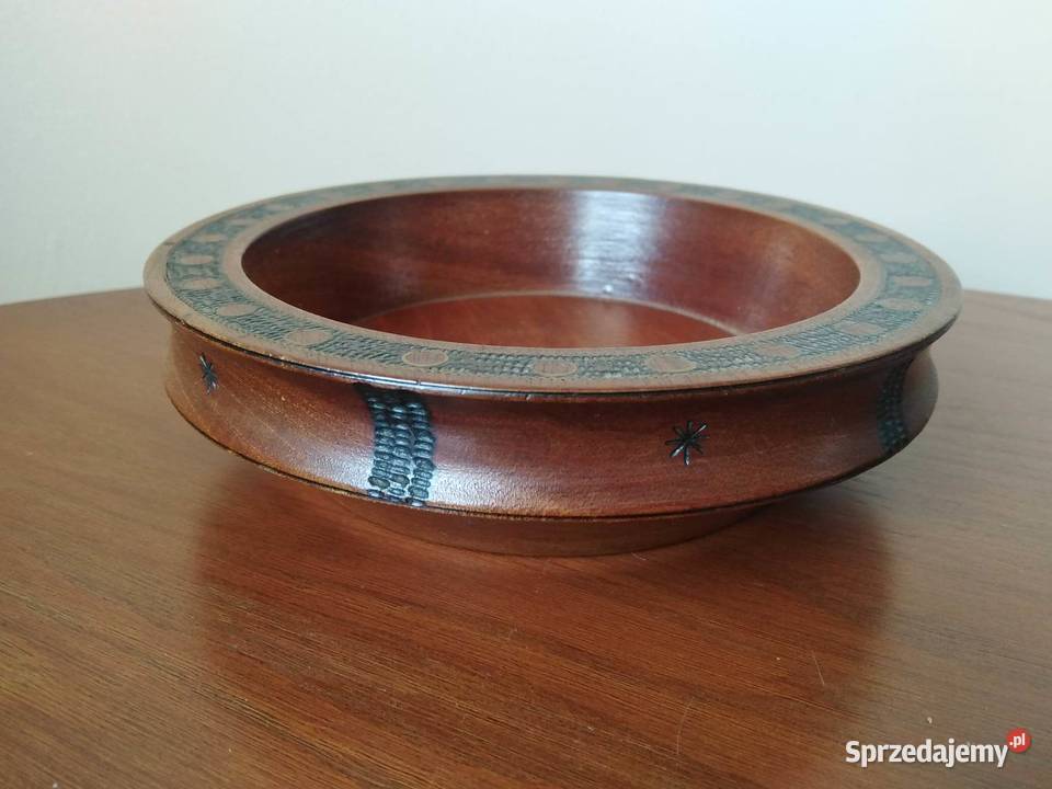 Misa Drewniana Vintage Retro Pozostałe Wałbrzych