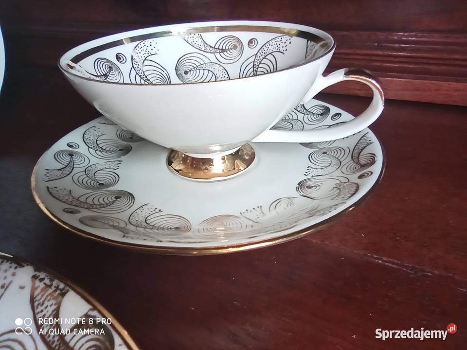 Filiżanka z talerzykiem deserowymRenie Qualitets Gdańsk