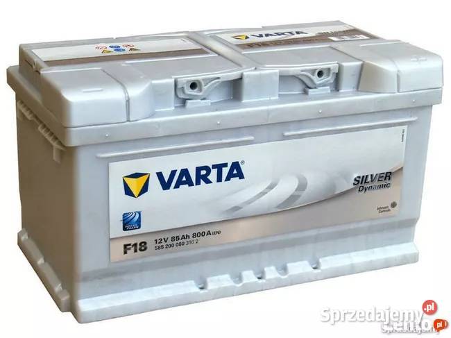 Akumulator 85Ah 800A VARTA SILVER F18 DARMOWY Akumulatory sprzedam