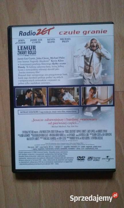 Lemur zwany rollo DVD Szczecin