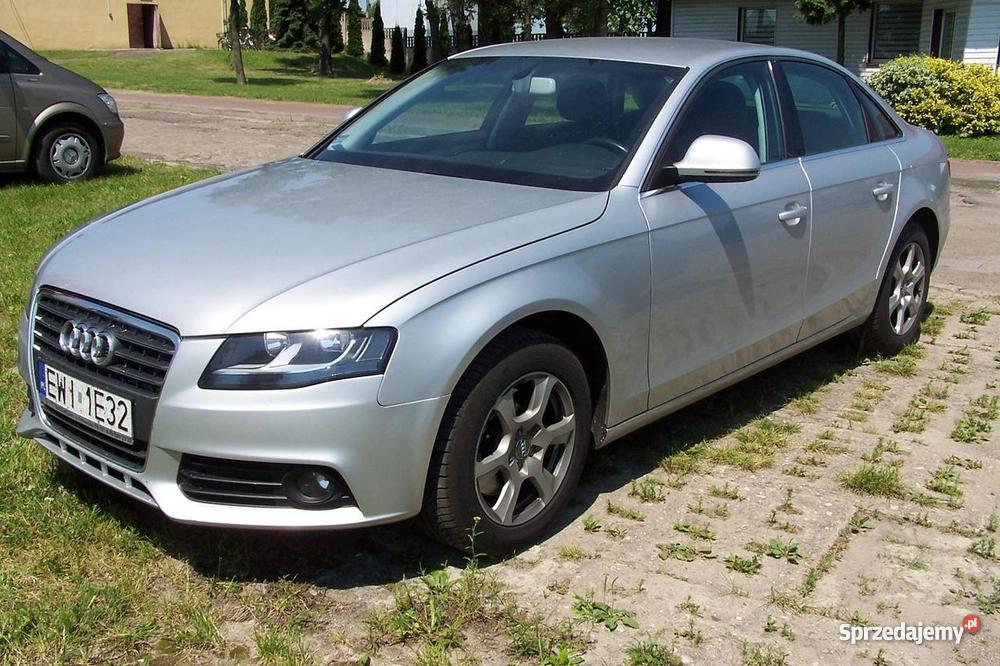 AUDI A4 B8 2008r IDEAŁ do srebrny Wieluń