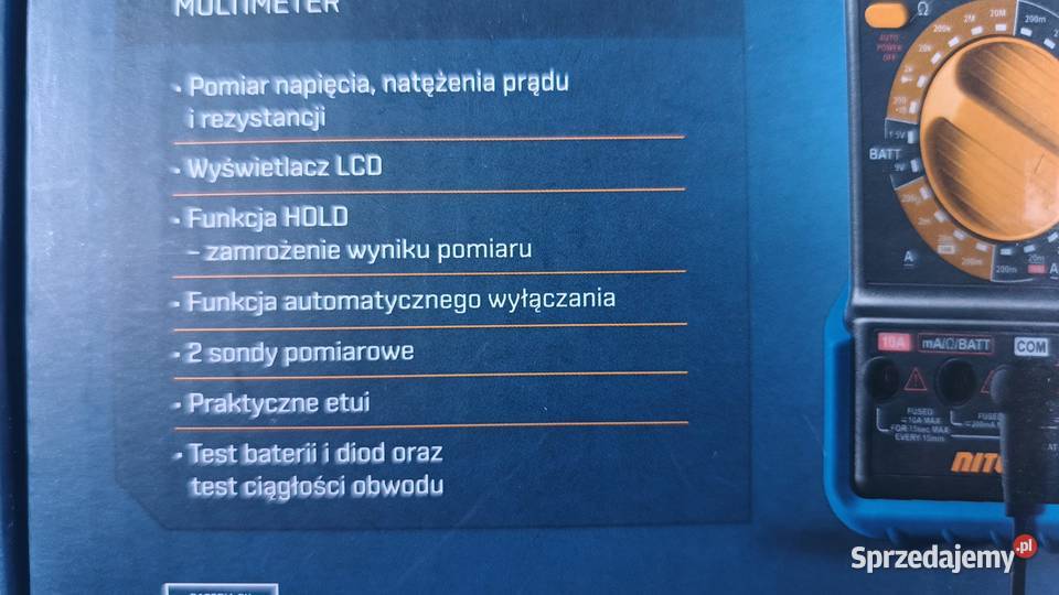 Multimetr uniwersalny NITEO Katowice