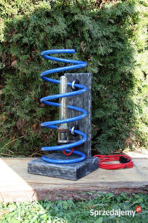 Lampa stojąca sprężyna Loft Scrap Metal Art podkarpackie Dębica
