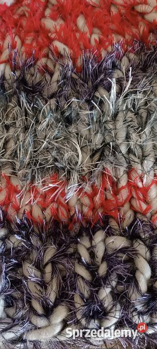 Czapka puchata handmade Elz8 Nakrycia głowy Otwock