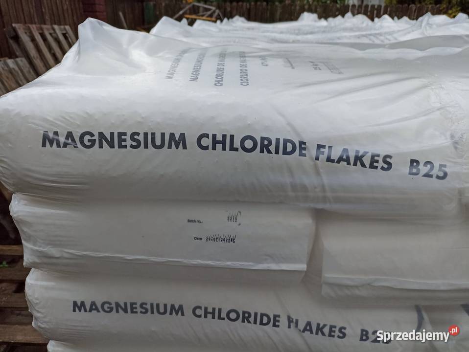 Chlorek magnezu w workach chlorek wapnia mazowieckie Warszawa sprzedam
