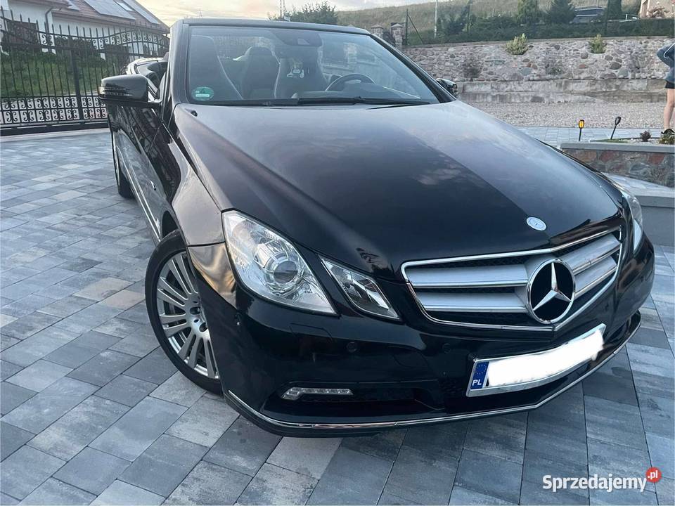 Mercedes E klasa Cabrio Nowe Miasto Lubawskie