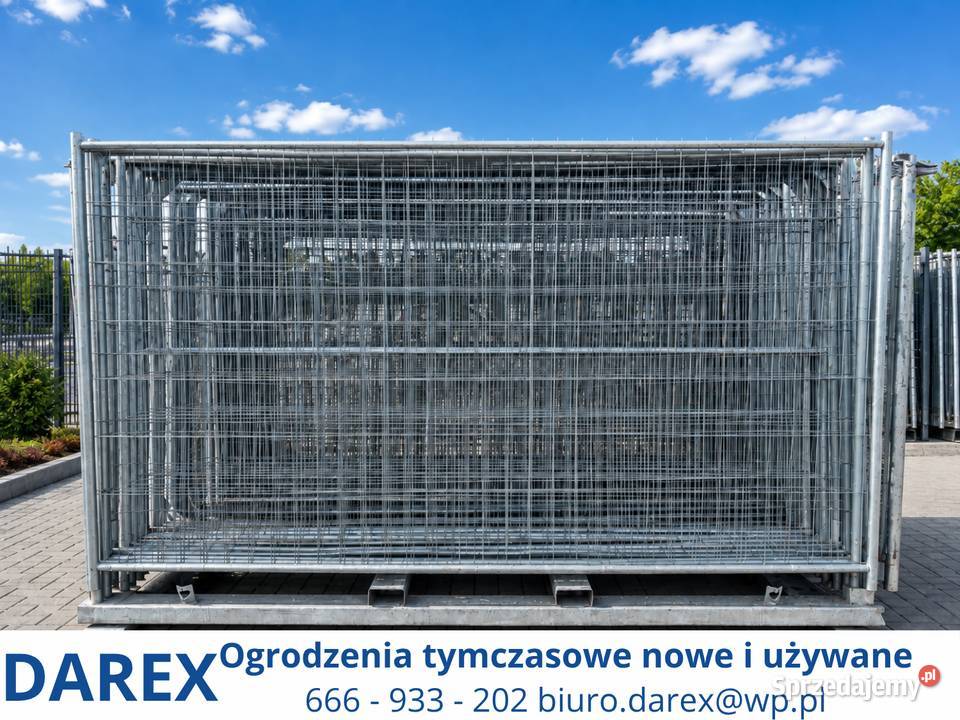 Budowlane Ogrodzenie Tymczasowe Panel Ażurowy Siatki i panele Bojanowo